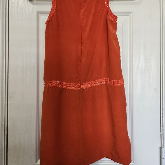 Sleeveless Silk Tank Dress - Picture 4 of 4